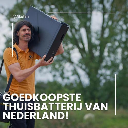 20 kWh Thuisbatterij voor €7.499,-, Doe-het-zelf en Verbouw, Zonnepanelen en Toebehoren, 200 wattpiek of meer, Nieuw, Compleet systeem