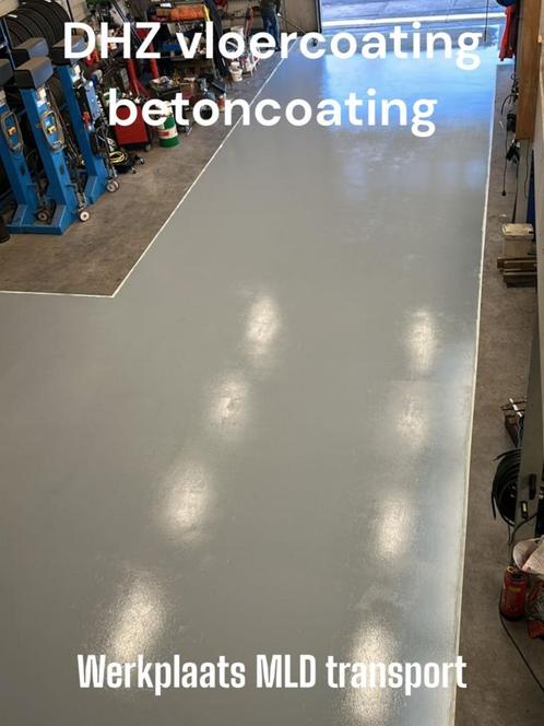 2K Epoxy GARAGEVLOER coating 45kg=220m2 Betoncoating Hefbrug, Doe-het-zelf en Verbouw, Verf, Beits en Lak, 10 tot 15 liter, Grijs