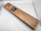 Large wooden hand plane (40cm) - Werkgereedschap, Antiek en Kunst