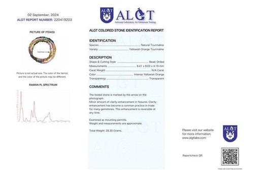 ALGT-gecertificeerd - Natuurlijke en Exclusieve, Verzamelen, Mineralen en Fossielen