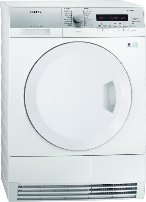 Megastore: AEG T75370AH2 Warmtepompdroger, Witgoed en Apparatuur, Wasdrogers, Gebruikt, Voorlader, Energieklasse A of zuiniger