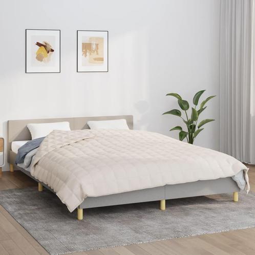 vidaXL Verzwaringsdeken 220x235 cm 11 kg stof, Huis en Inrichting, Slaapkamer | Beddengoed, Nieuw, Verzenden
