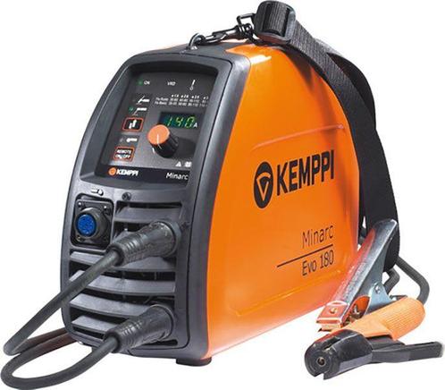 Kemppi Minarc Evo 180VRD met kabels Elektrode, Doe-het-zelf en Verbouw, Gereedschap | Lasapparaten, Nieuw, Ophalen of Verzenden