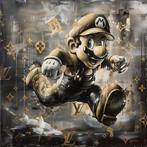 Giuliart2025 - Super Mario Jumping gold vuitton, Nieuw