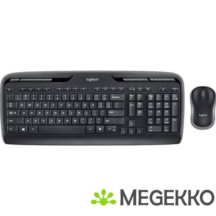 Logitech MK330 Toetsenbord en muis, Computers en Software, Desktop Pc's, Nieuw, Verzenden