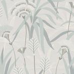 Profhome 399363-GU Bloemen behang riet en metalen accenten, Huis en Inrichting, Stoffering | Behang, Verzenden