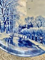 De Porceleyne Fles - Naar Du Chattel - Wandbord - Keramiek -