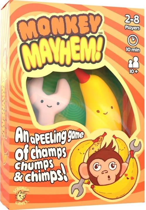 Monkey Mayhem - Partyspel | Joking Hazard - Kaartspellen, Hobby en Vrije tijd, Gezelschapsspellen | Kaartspellen, Nieuw, Verzenden