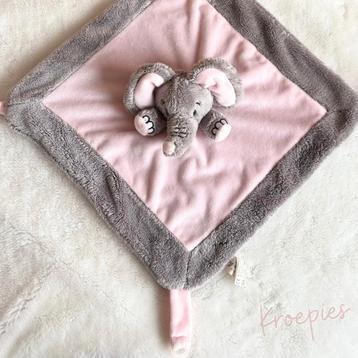 My Teddy speendoek knuffeldoek olifant | Roze beschikbaar voor biedingen
