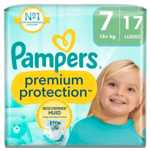 Pampers Premium Protection Maat 7 Luiers, Kinderen en Baby's, Overige Kinderen en Baby's, Nieuw, Verzenden