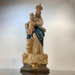 Beeld, Madonna Maagd Maria Note Dame des Victoire Engelen -