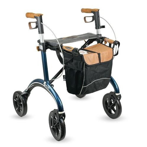 Saljol Carbon Rollator - Midnight Blue M, Diversen, Verpleegmiddelen, Nieuw, Ophalen of Verzenden