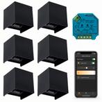 6x |SMART Cube wandlamp | Dimbaar | Zigbee | Zwart, Ophalen of Verzenden, Nieuw, Modern
