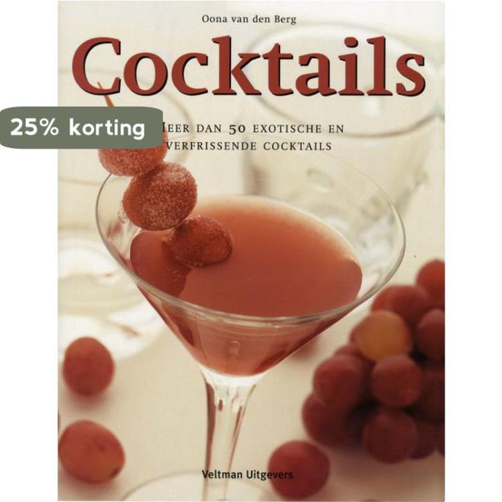 Cocktails 9789059206113 O. van den Berg, Boeken, Kookboeken, Gelezen, Verzenden
