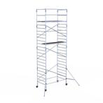 Alumexx Budget rolsteiger 135x250 8,2m werkhoogte, Doe-het-zelf en Verbouw, Steigers, Ophalen of Verzenden, Nieuw, Rolsteiger of Kamersteiger