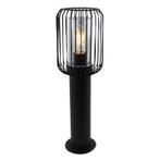 Moderne buitenlamp zwart, Enya, IP44, Ophalen of Verzenden, Nieuw, Overige materialen, Staande lamp