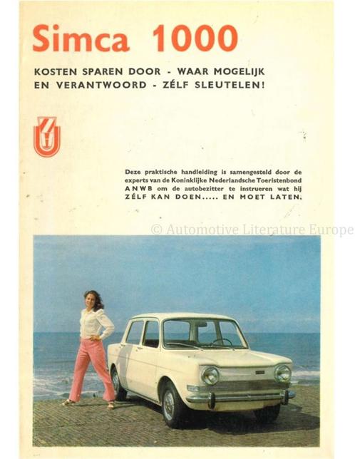SIMCA 1000, KOSTEN BESPAREN DOOR - WAAR MOGELIJK EN, Boeken, Auto's | Boeken