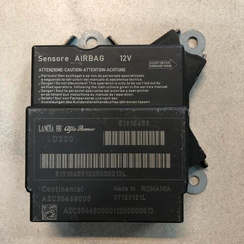 Fiat 500 SRS Airbag module 51918659 A2C30468000, Auto-onderdelen, Elektronica en Kabels, Gereviseerd, 3 maanden garantie, Fiat