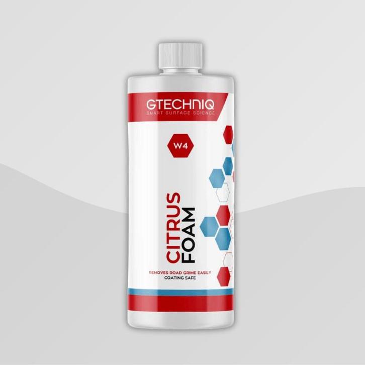 Gtechniq W4 Citrus Foam 1000 ML - Foam (Shampoo & Foam), Auto diversen, Onderhoudsmiddelen, Ophalen of Verzenden