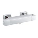 Douchekraan thermostatisch Vierkant, Ophalen of Verzenden, Nieuw, Chroom, Kraan
