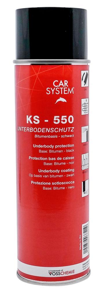CARSYSTEM KS-550 Underbody bescherming bitumen elastische co, Auto diversen, Onderhoudsmiddelen, Ophalen of Verzenden