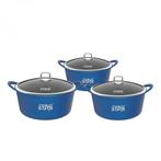 3-delige Gietaluminium Anti-aanbak Soeppannenset, Ophalen of Verzenden, Nieuw