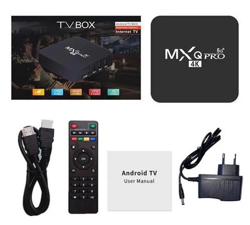 MXQ PRO android 12 tv box mediaspeler IPTV +5G 2/16GB smart, Audio, Tv en Foto, Mediaspelers, Nieuw, Verzenden