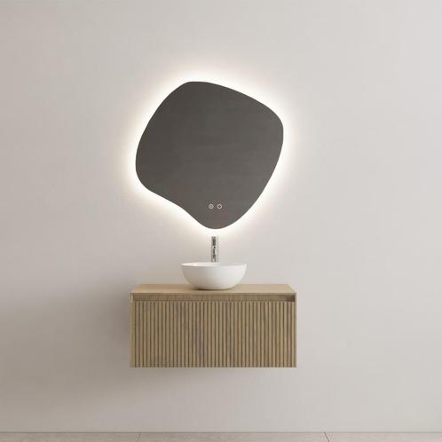 Onderkast Gliss Design Timotheus 80 CM Incl. Topplaat Ash, Doe-het-zelf en Verbouw, Sanitair, Bad, Nieuw, Ophalen of Verzenden