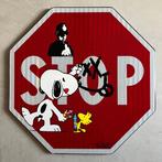 Thonic (XXI) - Banksy x Snoopy - STOP - He says so…, Antiek en Kunst