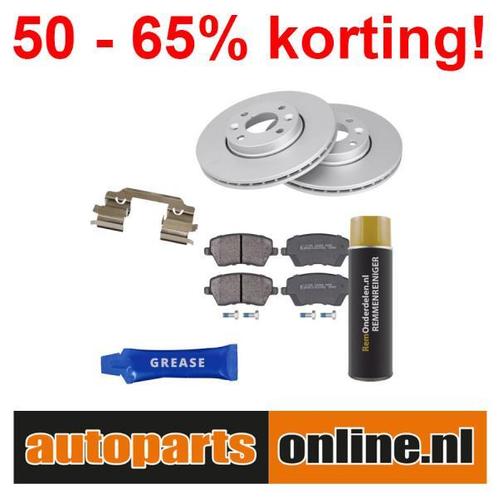 Remschijven + Remblokken Nissan Micra C+c voorzijde, Auto-onderdelen, Besturing, Nieuw, Nissan, Verzenden