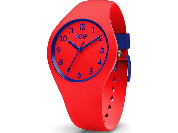 Ice-Watch IW014429 - Polshorloge - Siliconen - Rood - 34 mm, Sieraden, Tassen en Uiterlijk, Horloges | Kinderen, Nieuw, Verzenden