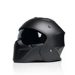 Helm vito jet bruzano mat zwart, Nieuw, Medium, Vito