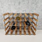 Wijnrek - Gegalvaniseerd - Wijnrek, Hout, Metaal