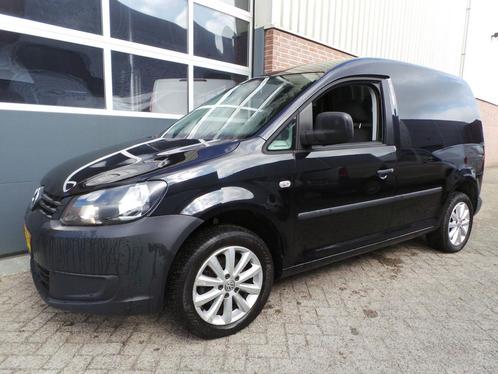 Volkswagen Caddy 1.6 TDI 102pk DSG, Auto's, Bestelauto's, Onderhoudsboekje, Lease, Zwart, Automaat, Overige kleuren, Volkswagen