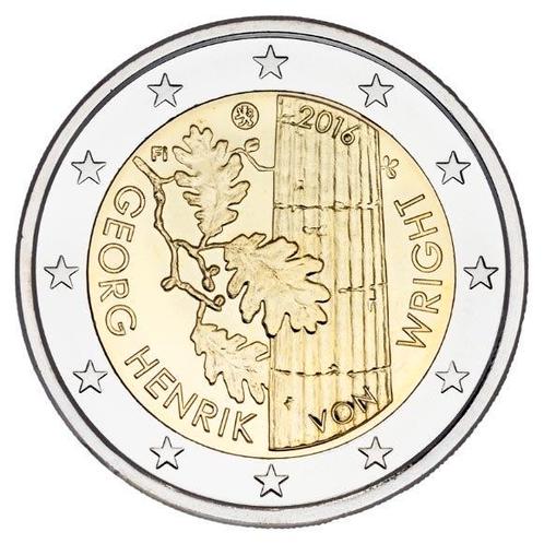 Finland 2 Euro Von Wright 2016, Postzegels en Munten, Munten | Europa | Euromunten, Verzenden