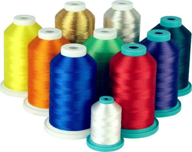 Borduur garen Euroyarn Poly, Hobby en Vrije tijd, Borduren en Borduurmachines, Machineborduren, Onderdeel of Toebehoren, Nieuw