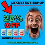 Herfstactie bij Lekdetectieshop.nl – tot 25% korting!