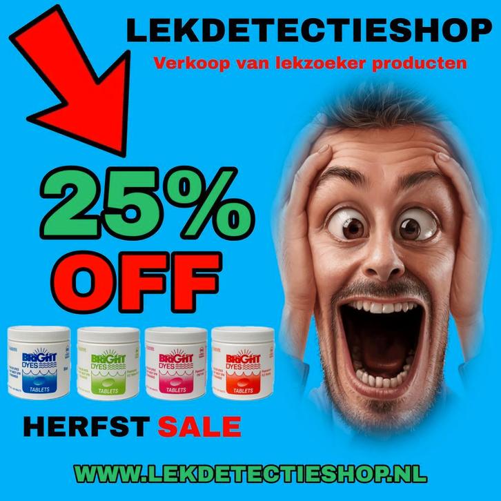 Herfstactie bij Lekdetectieshop.nl – tot 25% korting!, Zakelijke goederen, Overige Zakelijke goederen