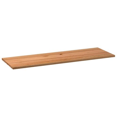 vidaXL Tafelblad rechthoekig 240x80x4 cm massief eikenhout, Huis en Inrichting, Tafels | Eettafels, Nieuw, Verzenden