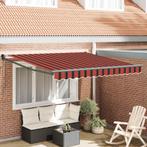vidaXL Luifel automatisch uitschuifbaar 3,5x2,5 m oranje en, Tuin en Terras, Zonneschermen, Verzenden, Nieuw