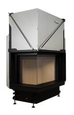 Inbouw Houtkachel Quattro 50 Links Glas Premium Edition, Huis en Inrichting, Kachels, Nieuw