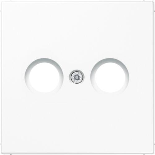 JUNG LS990 Centraalplaat CAI Alpine wit LS990TVWW, Doe-het-zelf en Verbouw, Elektra en Kabels, Nieuw, Ophalen of Verzenden