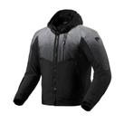 REVIT! Epsilon Jack H2O Zwart Grijs, Motoren, Kleding | Motorkleding, Nieuw met kaartje, REV'IT!, Jas | textiel, Heren