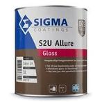 Sigma S2U Allure Gloss - 2,5 liter - WIT, Doe-het-zelf en Verbouw, Verf, Beits en Lak, Nieuw, Verzenden