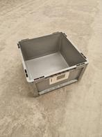 Kunststof stapelbak 400x400x220mm vierkant, gesloten,, Ophalen of Verzenden