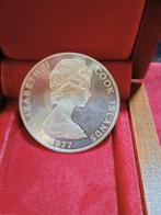 Cookeilanden. 25 Dollars 1977 25 Aniversario Trono Reina de