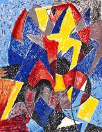 Gino Severini (1983-1966) - Omaggio a Boccioni