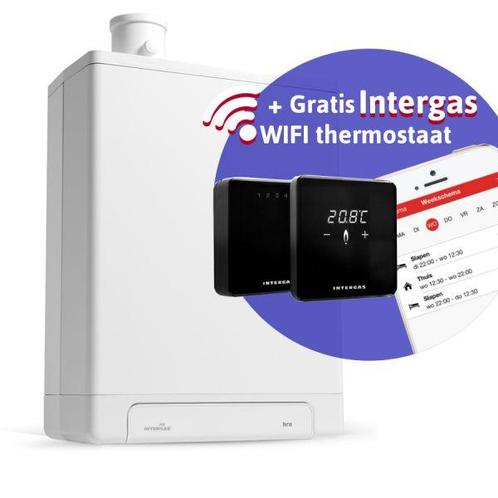 Intergas HRE 24/18 CW3 Incomfort Wi-Fi set, Doe-het-zelf en Verbouw, Verwarming en Radiatoren, Verzenden