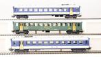 HAG H0 - 467-400 - Modeltrein personenwagen (3) - BLS, Hobby en Vrije tijd, Nieuw
