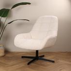 Gio draaifauteuil - wit, Huis en Inrichting, Stoelen, Ophalen of Verzenden, Nieuw, Wit